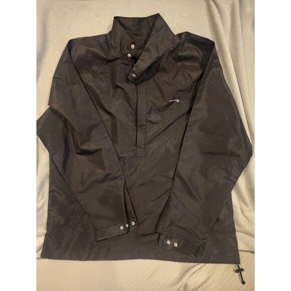 Chaps Golf 78 Jacket Mens XL Black Pullover Stay Dry Windbreaker 1/2 Zip - Picture 1 of 6